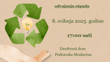 Plakat- odvajanje otpada